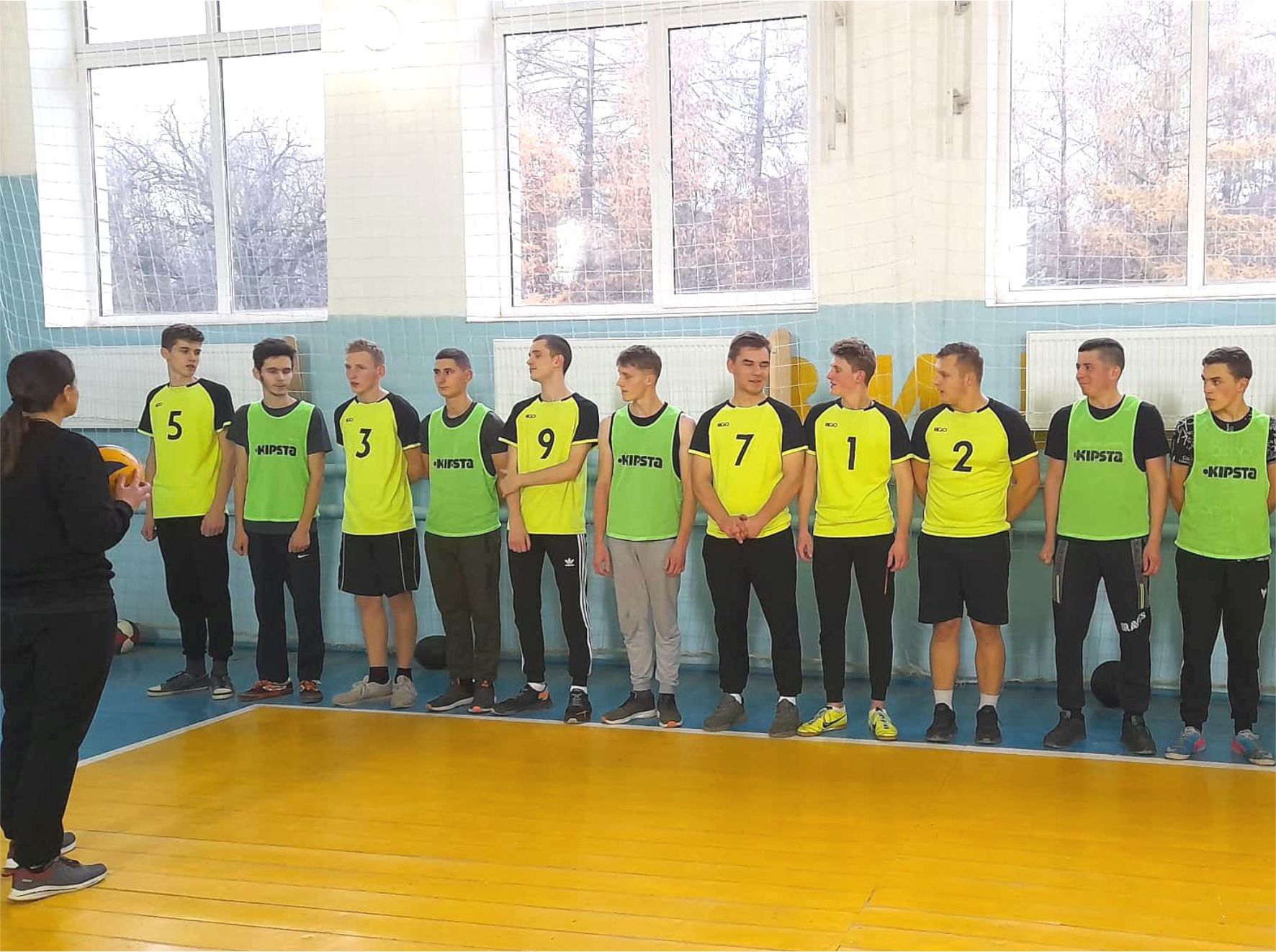 Відкрите заняття з фізичного виховання